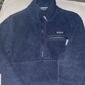 Patagonia Deep Blue Teddy Jacket